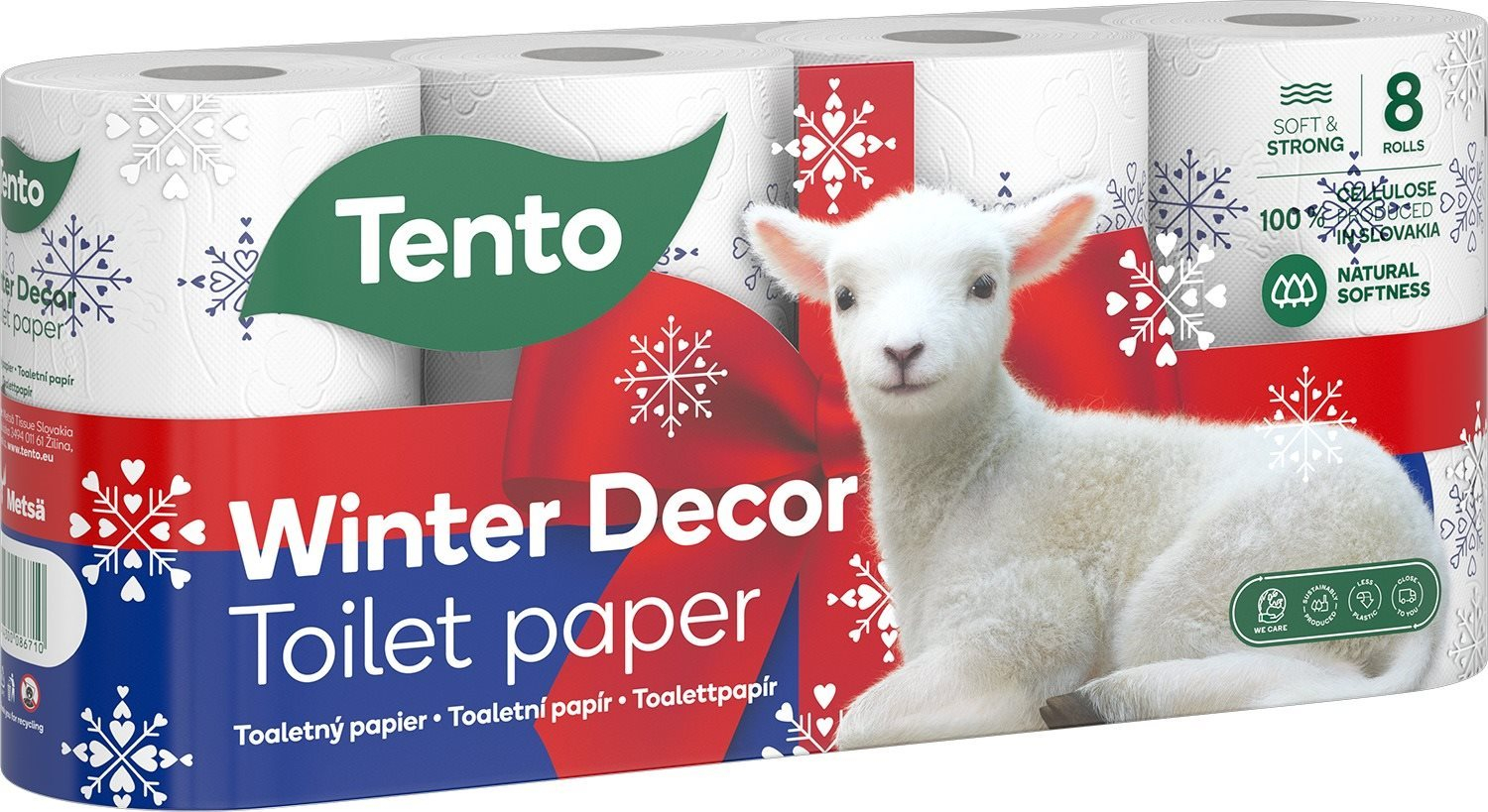 WC papír TENTO Ellegance Winter or Summer Edition (8pc)