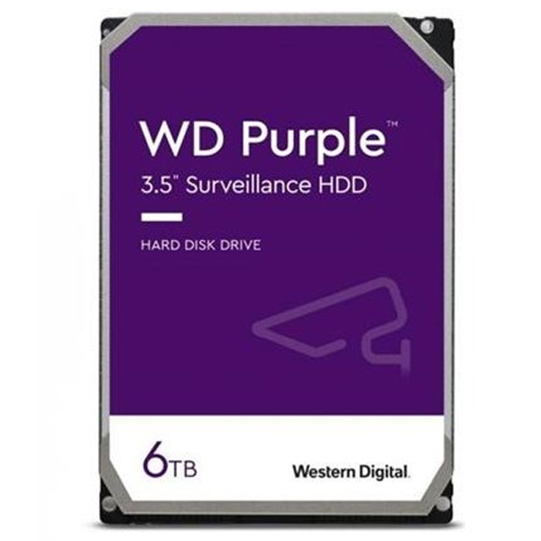 WD Purple NVR HDD 6TB SATA