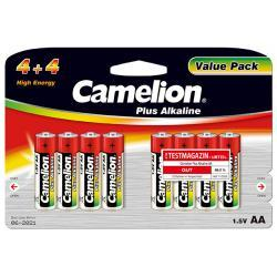 Camelion Alkalická tužková baterie MN1500 8ks v balení -