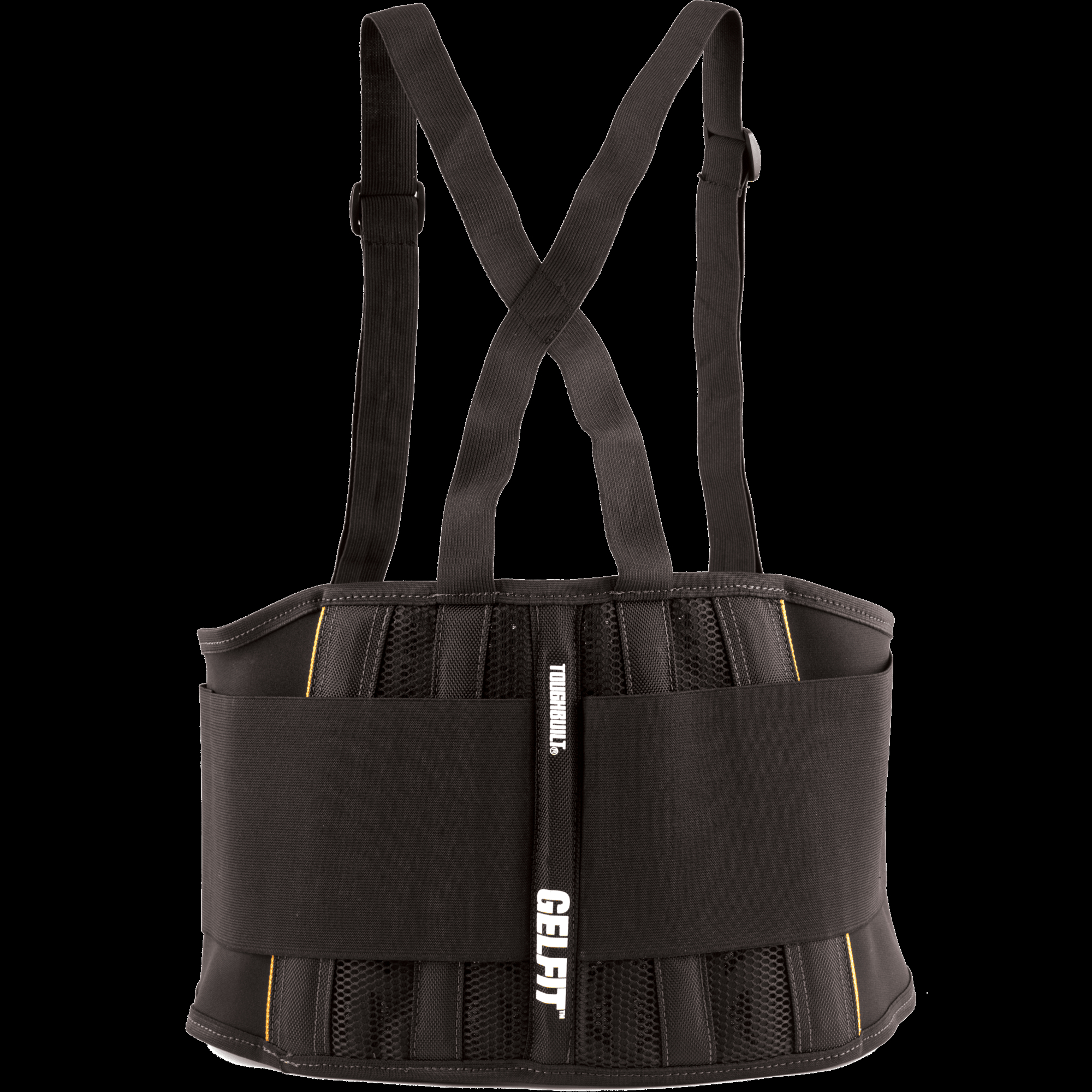 TOUGHBUILT Medium Support Belt with Shoulder Straps GelFit™ TB-45G-M