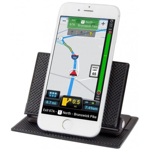 Adjustable holder for phone or navigation