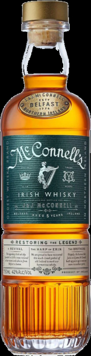 McConnells Ír whiskey 42% 0,70 L