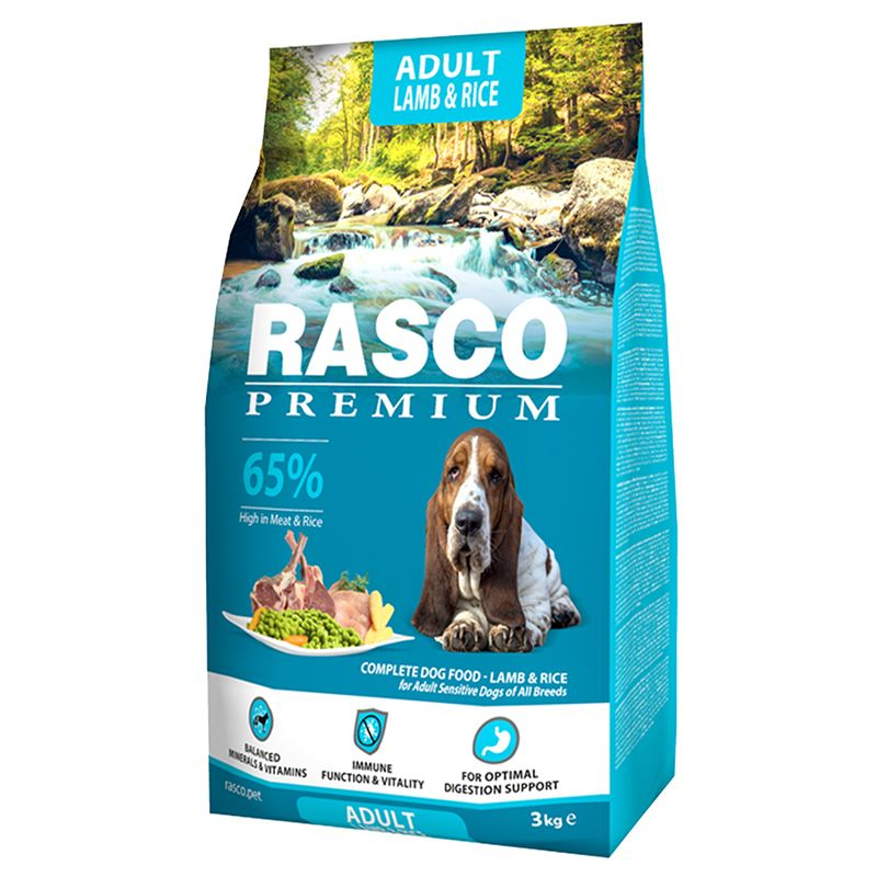 RASCO PREMIUM Adult Lamb & Rice 3 kg