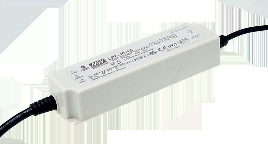 LPF-40-54 zdroj LED, 90÷305V AC, 127÷431V DC, 54V 0÷0.76A | MeanWell