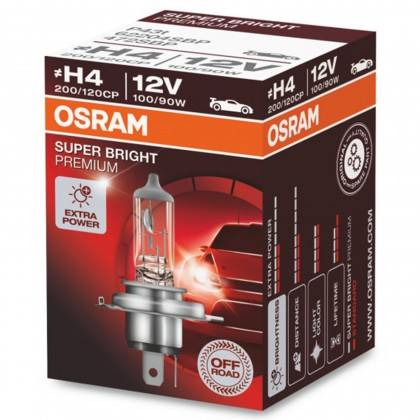 OSRAM SUPER BRIGHT PREMIUM H4 12V 100W OSRAM 64194SB