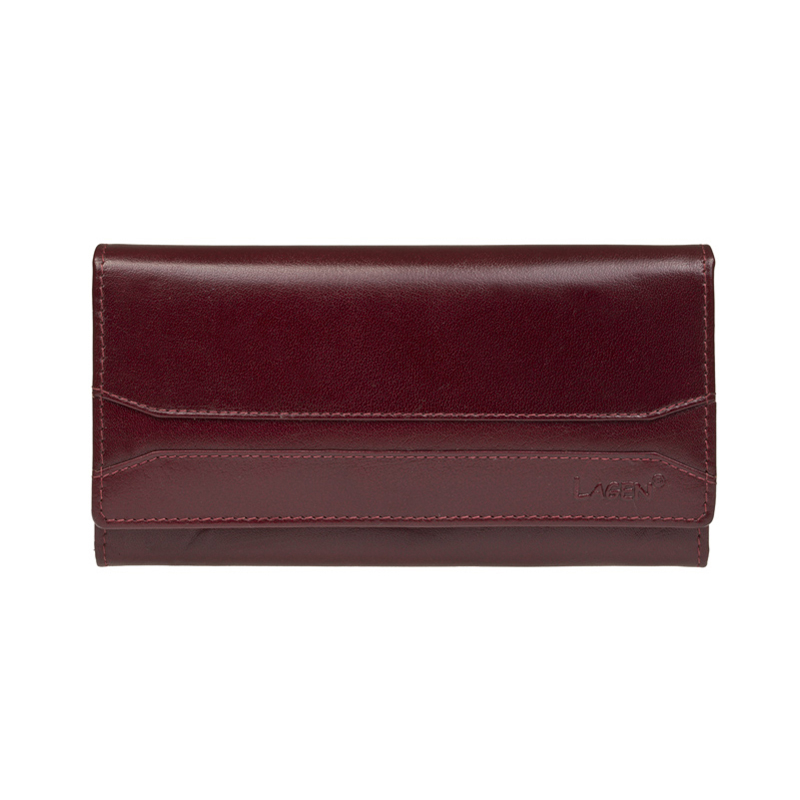 Lagen Dámska peňaženka kožená W-2025/B Červená