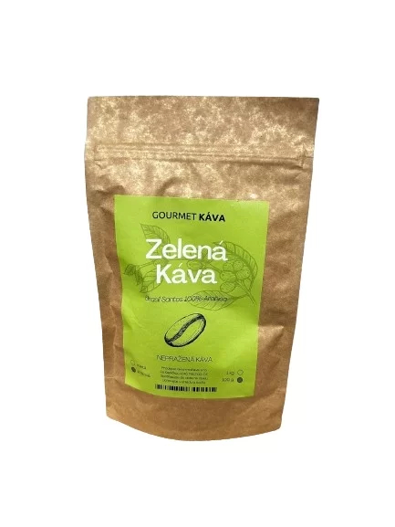 Green coffee 100 g of unroasted beans