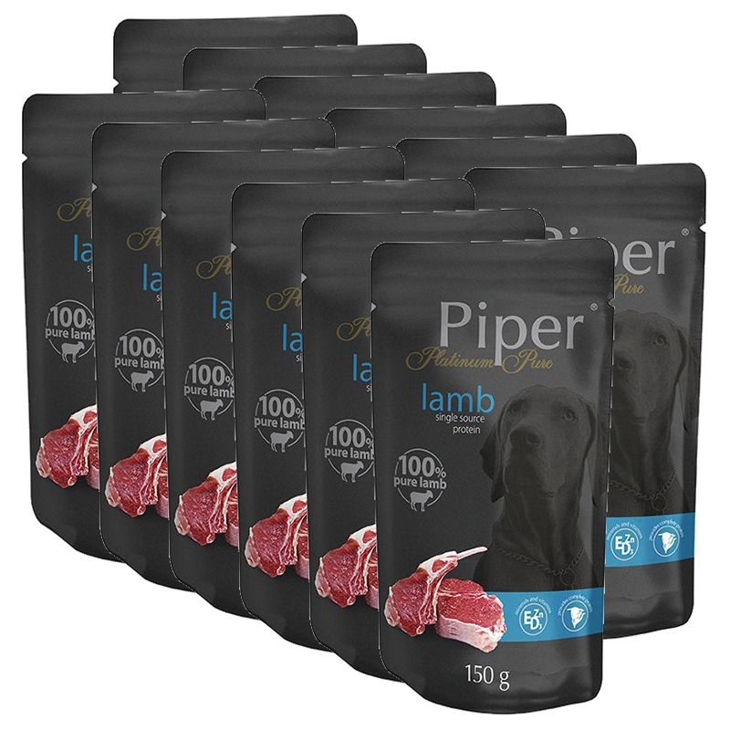 Piper Platinum Pure alutasakos eledel bárány 12 x 150 g