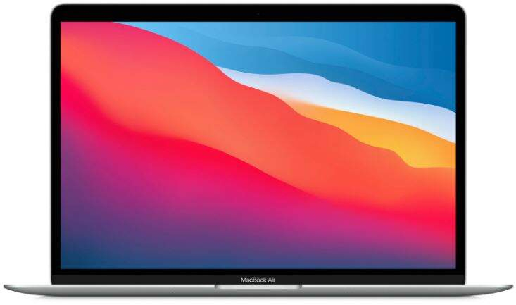 Notebook Apple MacBook Air 13" M1 16 GB / 256 GB SSD (2020) Z127000MX strieborný notebook