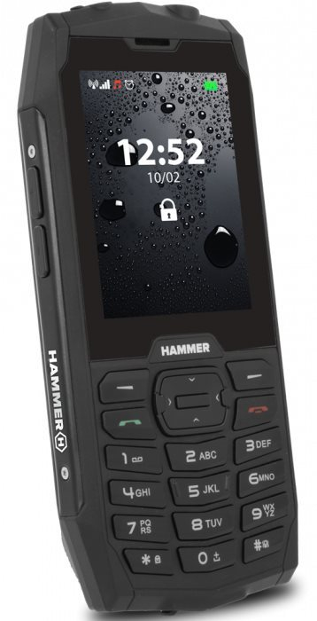 Mobiltelefon myPhone Hammer 4 fekete