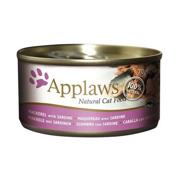 Applaws Cat - canned food for cats with mackerel and sardines, 70g