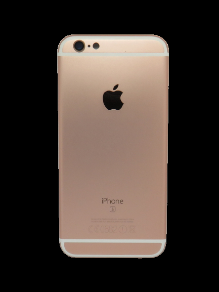 Apple iPhone 6s hátlap rózsaszín (rose gold) + gombok