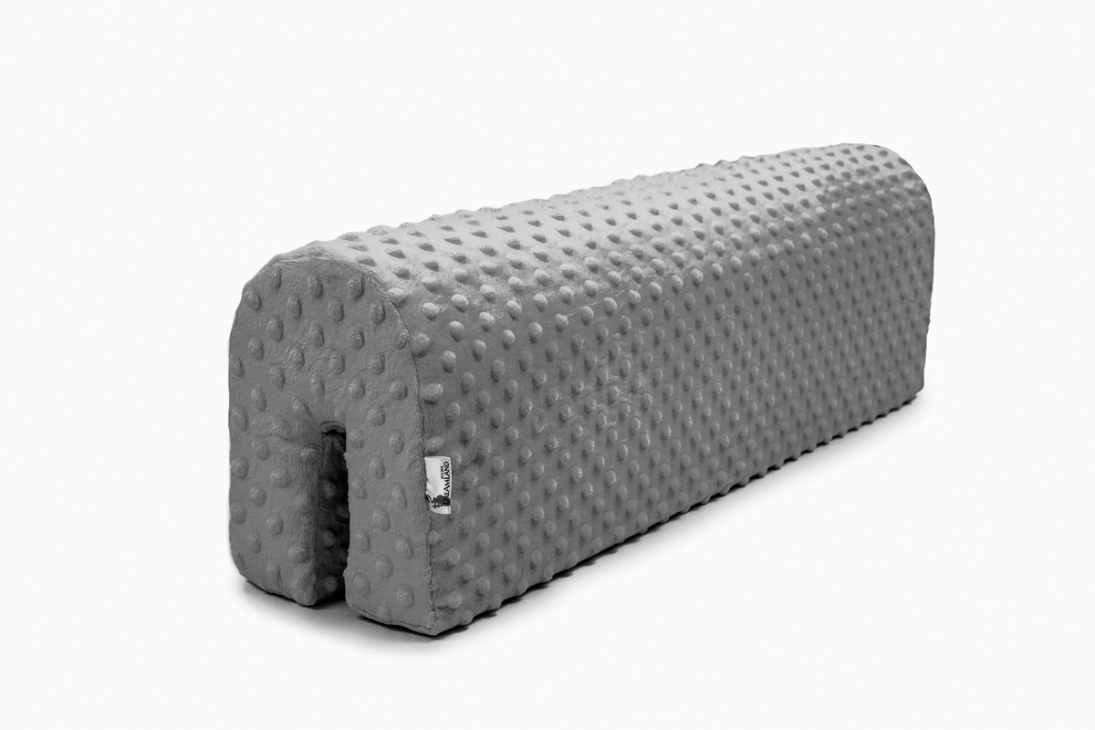Seitenchutz fürs Bett OURBABY - grau - 50 cm