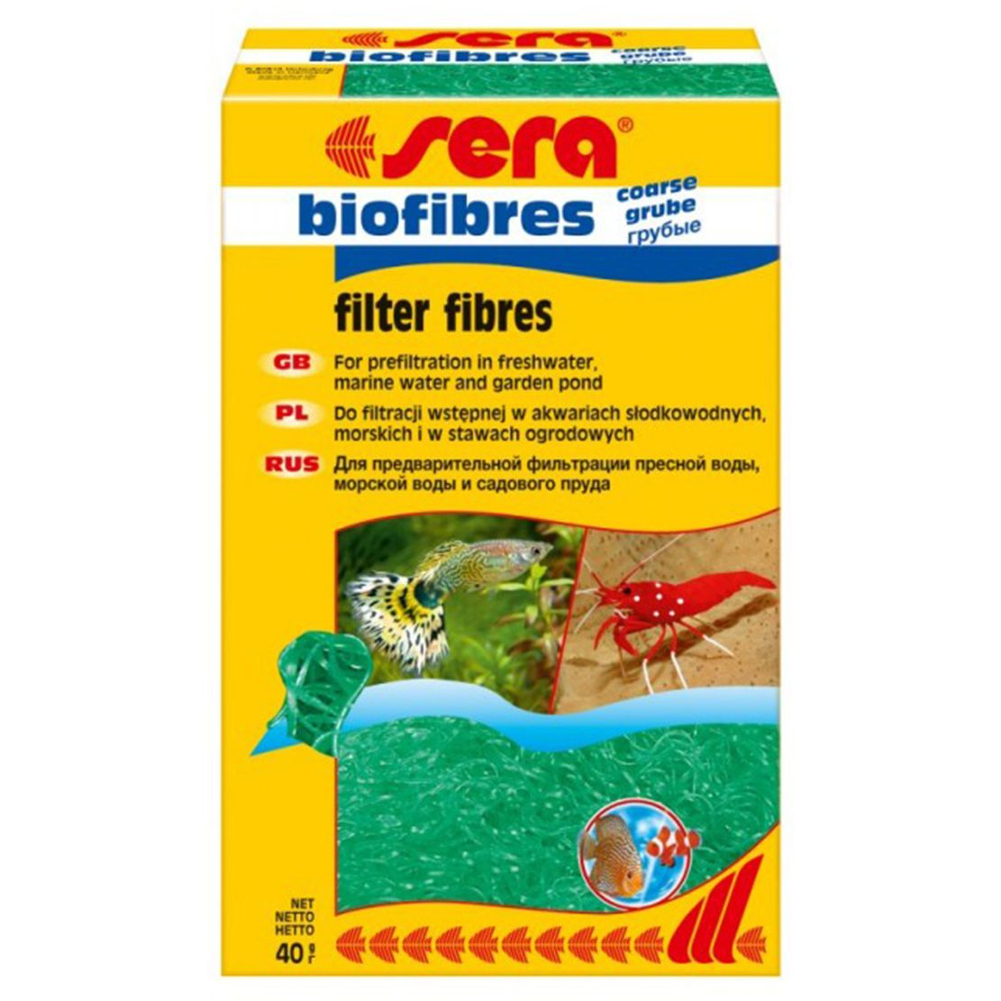 Sera filtru cu biofibre aspre 40g