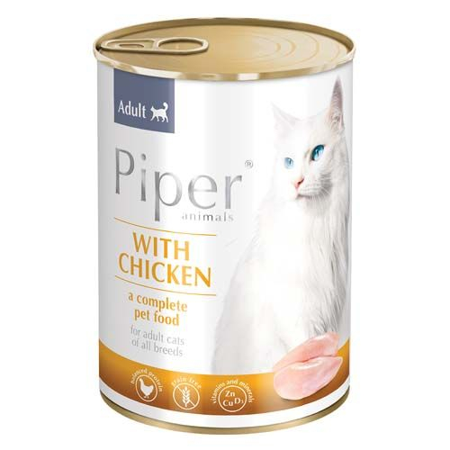 Piper Cat Adult conservă cu carne de pui 400 g