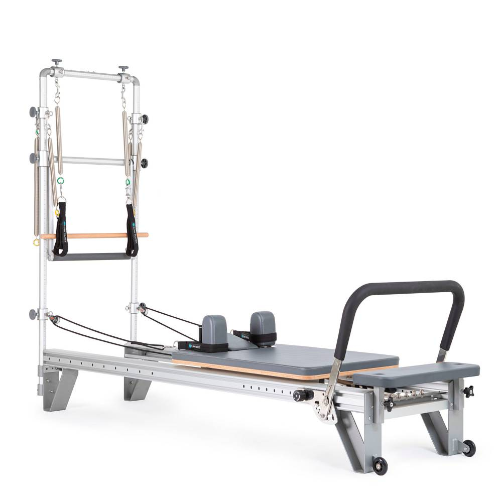 Elina Pilates Mentor Reformer with Tower 259 cm Color: Grey