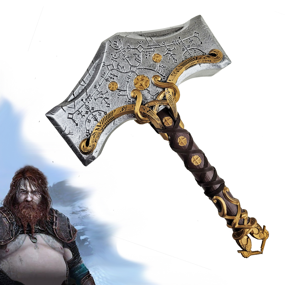 Thoro kladivo "MJOLNIR" - God of War Ragnarok