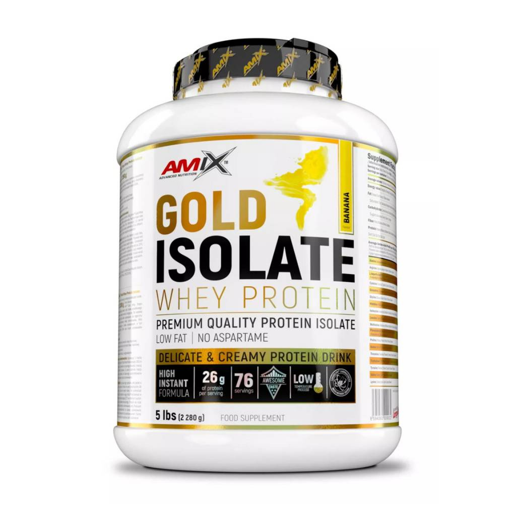 Amix Gold Whey Protein Isolate 2280 g Appelsin
