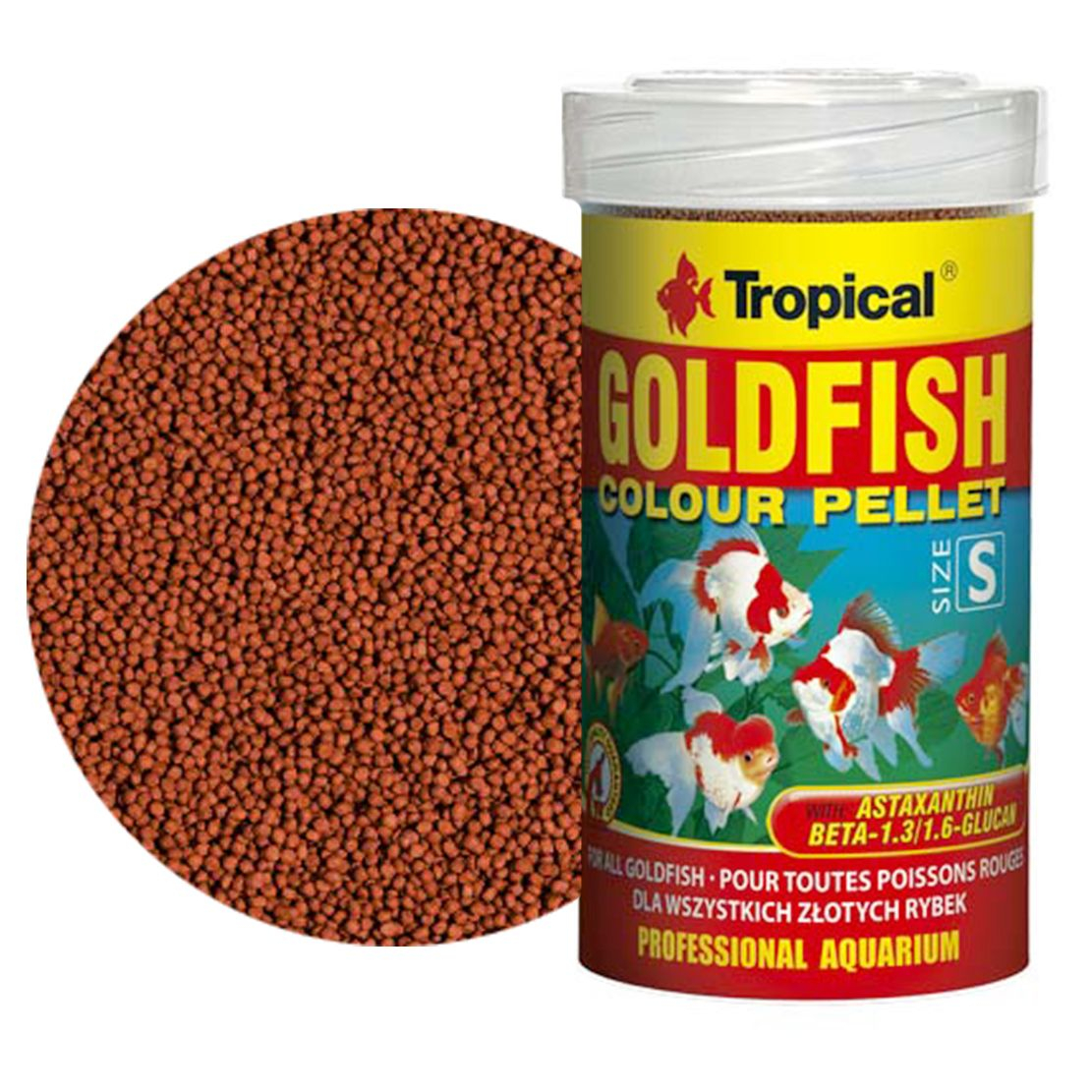 TROPICAL Goldfish Colour Pellet S 100 ml / 45 g