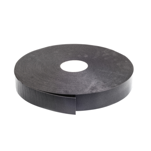 Foam sealing tape, black, 3mm x 7cm x 30m, 12 pcs