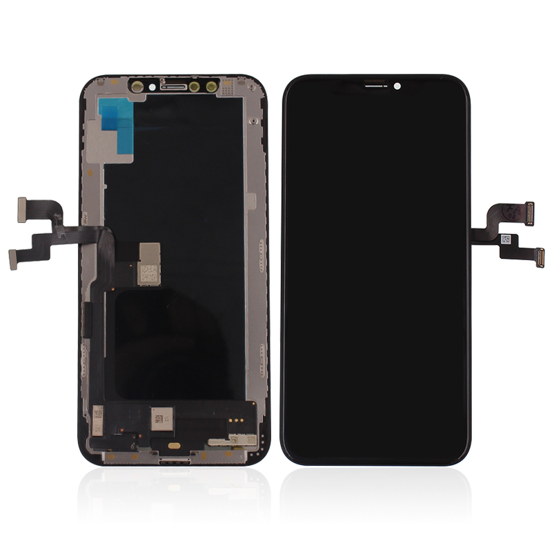 Apple iPhone XS display + suprafața tactilă neagră – Incell
