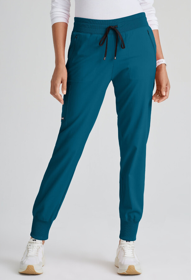 Pantalon de jogging pour femmes EDEN GREY'S - Bleu caraïbe - Taille : S