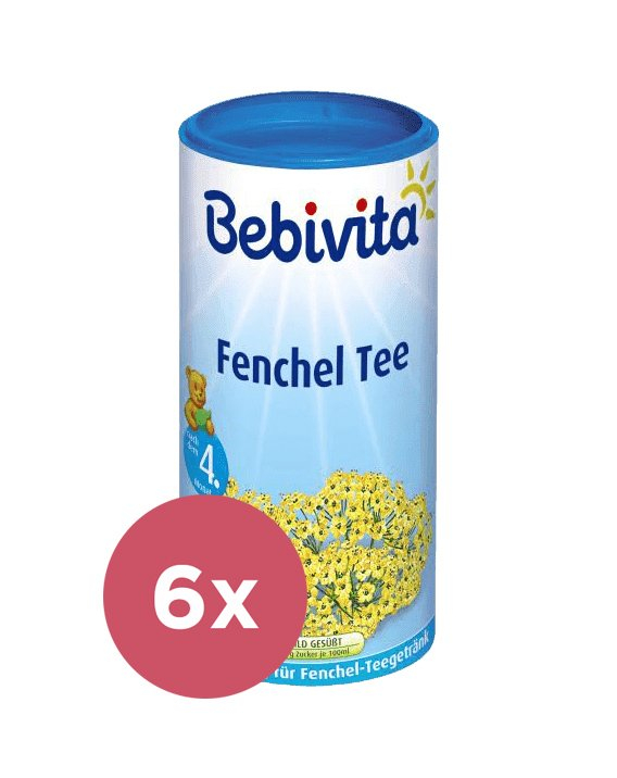 6x BEBIVITA Venkelthee (200 g) - instant