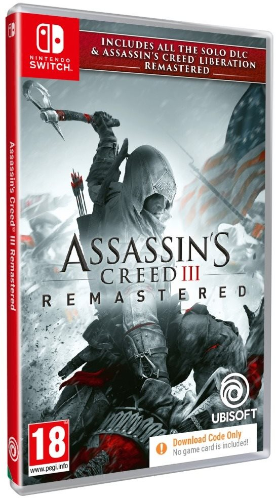 Konzol játék Assassins Creed 3 + Liberation Remaster - Nintendo Switch