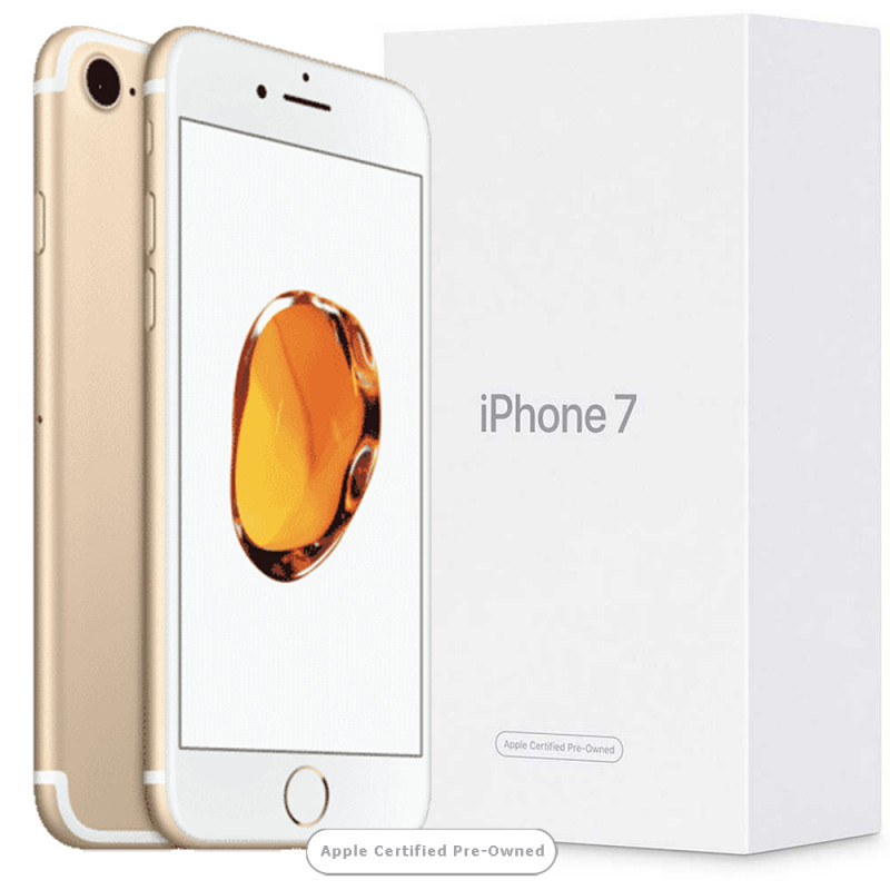 Apple iPhone 7 256GB Gold (Certified Pre-Owned by Apple)