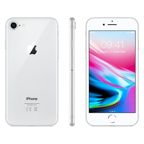 Apple iPhone 8, 64GB | Silver, Trieda C - použité, záruka 12 mesiacov vykup