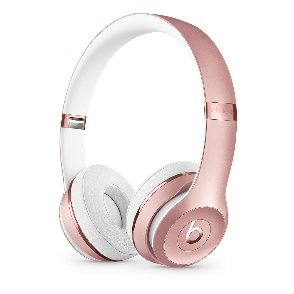Bezdrátová sluchátka Beats Solo3 růžovo-zlatá
