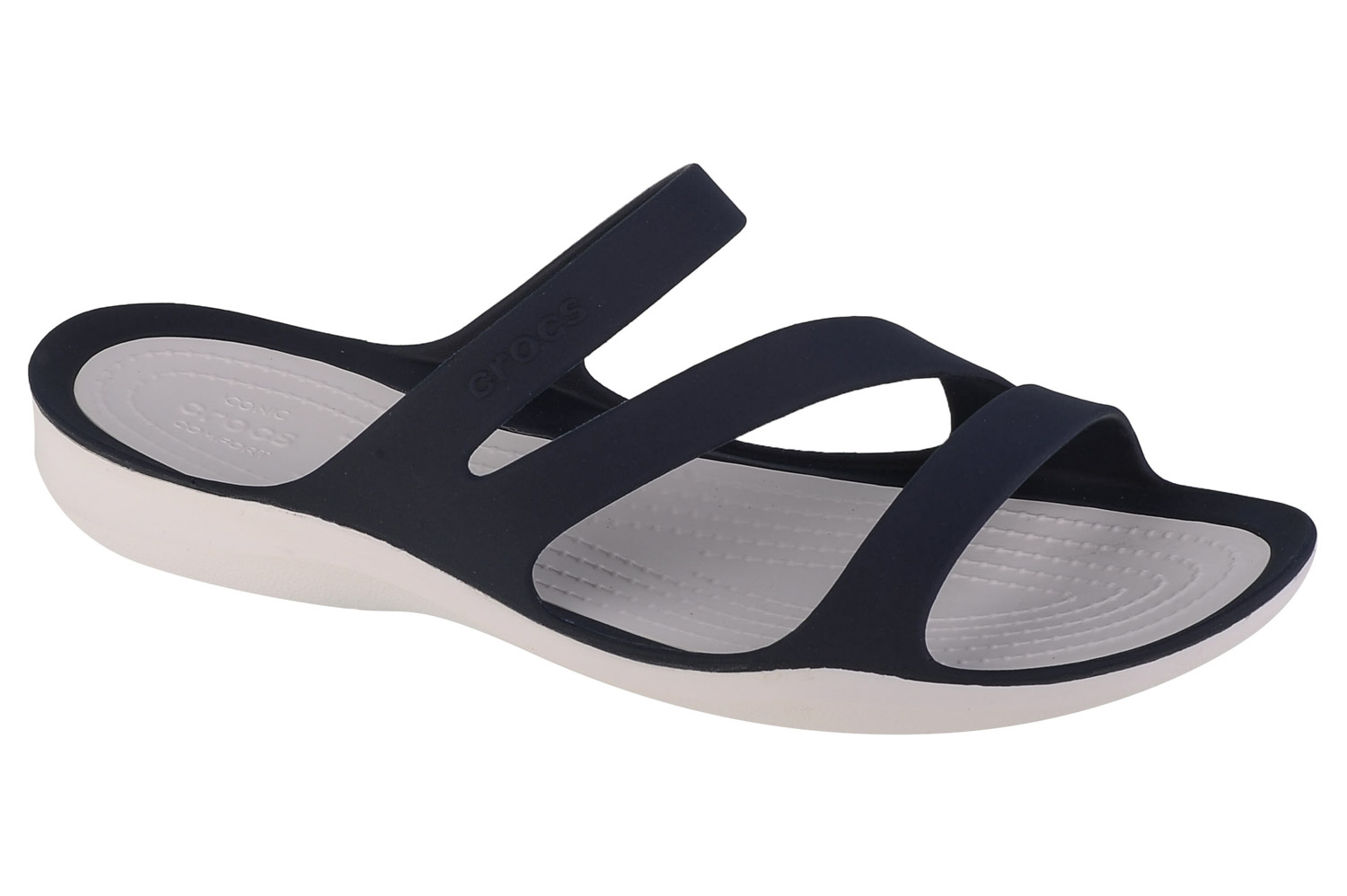 Dámské sandály Crocs SWIFTWATER tmavě modrá/bílá 41-42