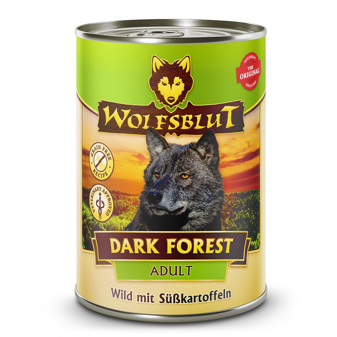 Tin WOLFSBLUT Dark Forest Adult Wild 395 g