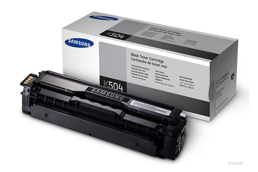 Black toner cartridge Samsung CLT-K504S (2 500 pages)