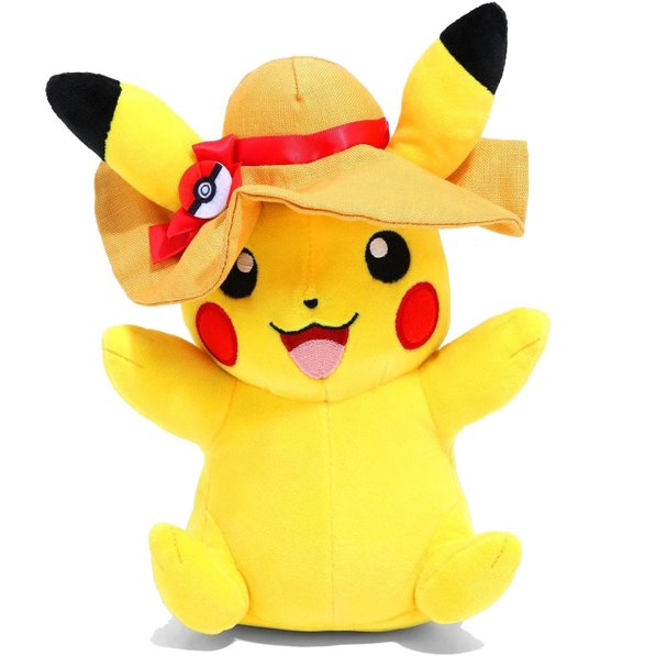 Peluche Verão Pikachu (Pokémon)