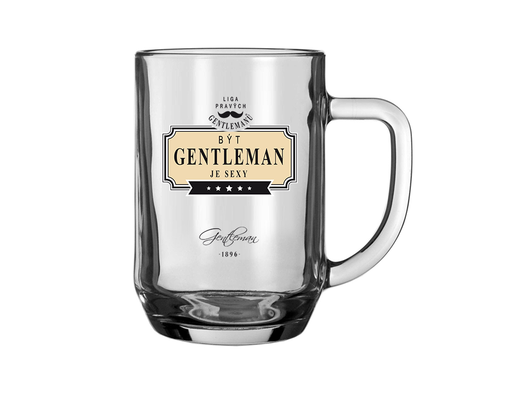 Nekupto Pivní sklenice Gentleman je sexy