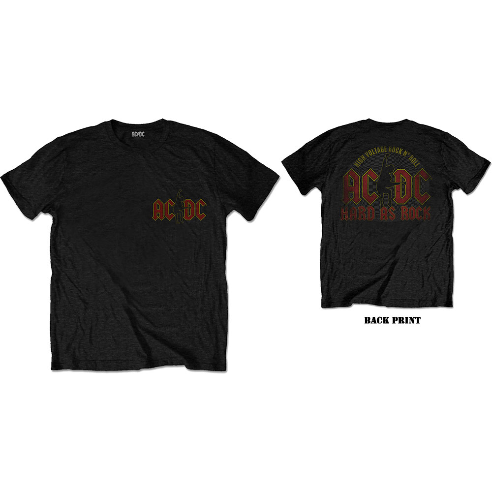 T-shirt AC/DC - Hard As Rock /Back print/