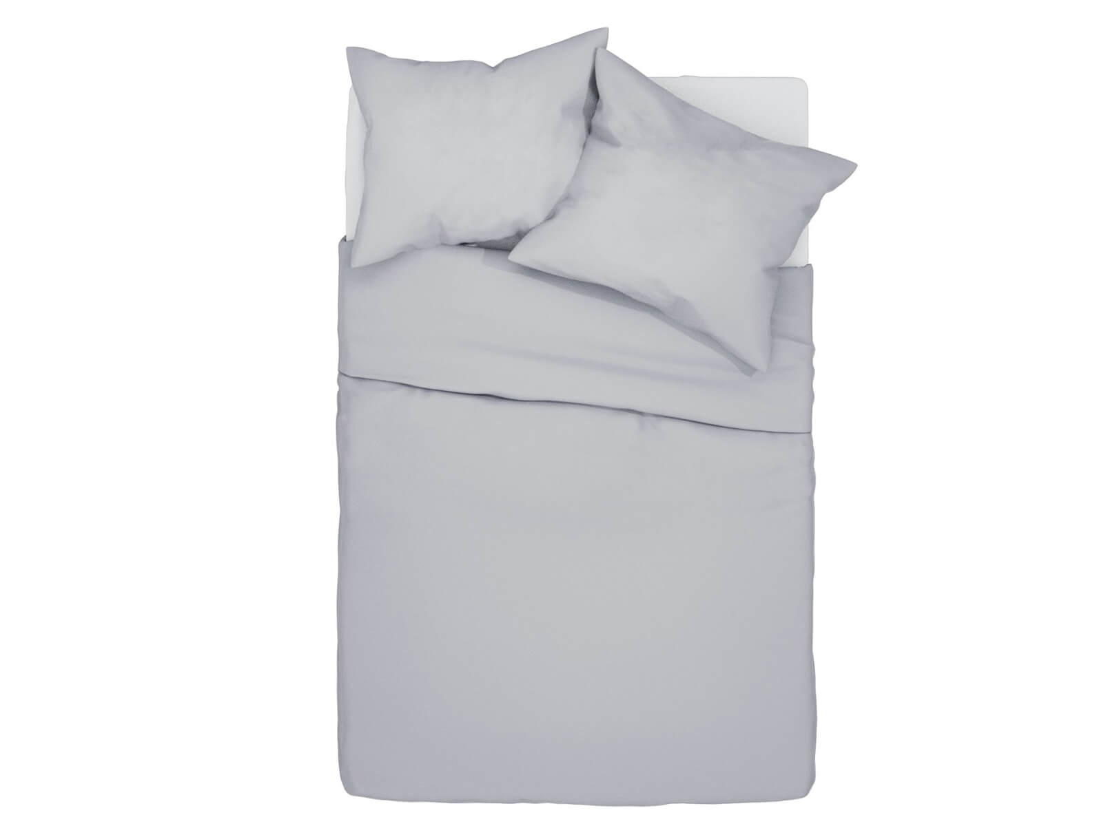 Cotton bedding set Klarisa - grey Size: 220x200