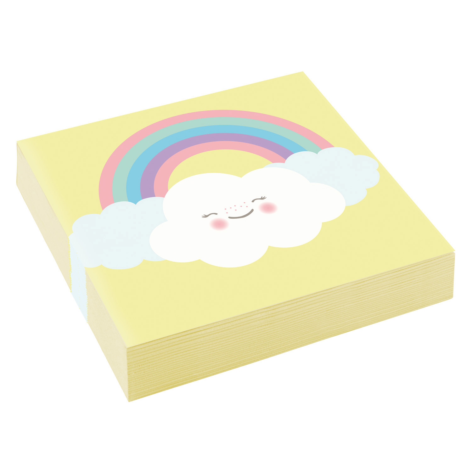 Napkins - Rainbow and Cloud 25 x 25 cm