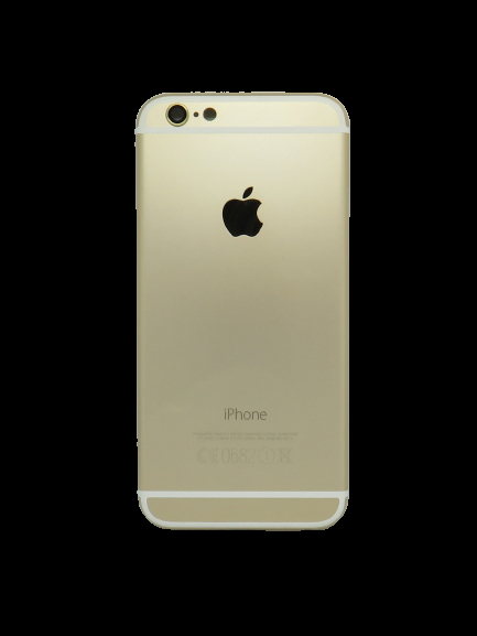 Capac spate Apple iPhone 6 auriu (Gold) + butoane