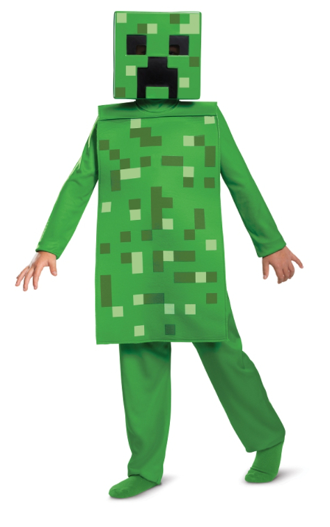 Children's Boy Costume - Minecraft Size - kids: M