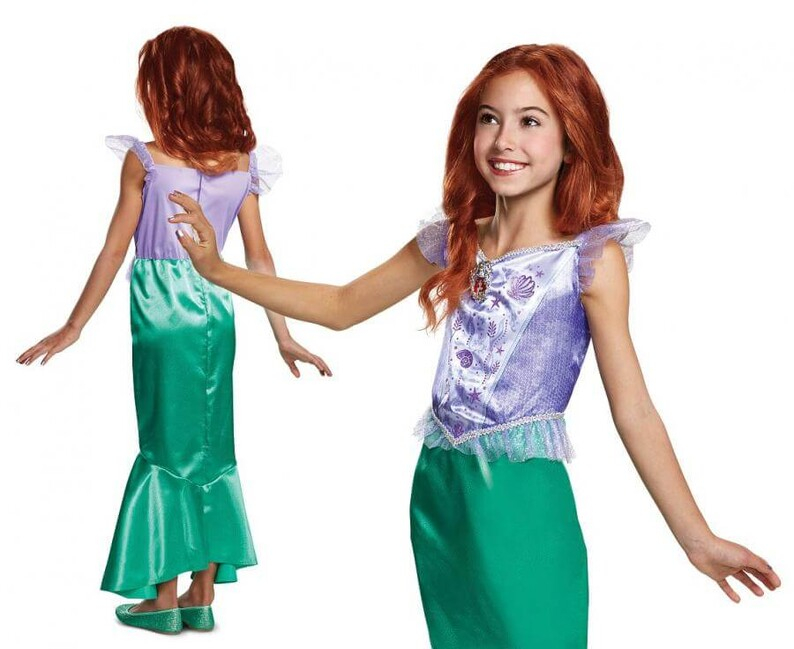 Kostým Disney Princezna Ariel Mořská Víla 5-6 let