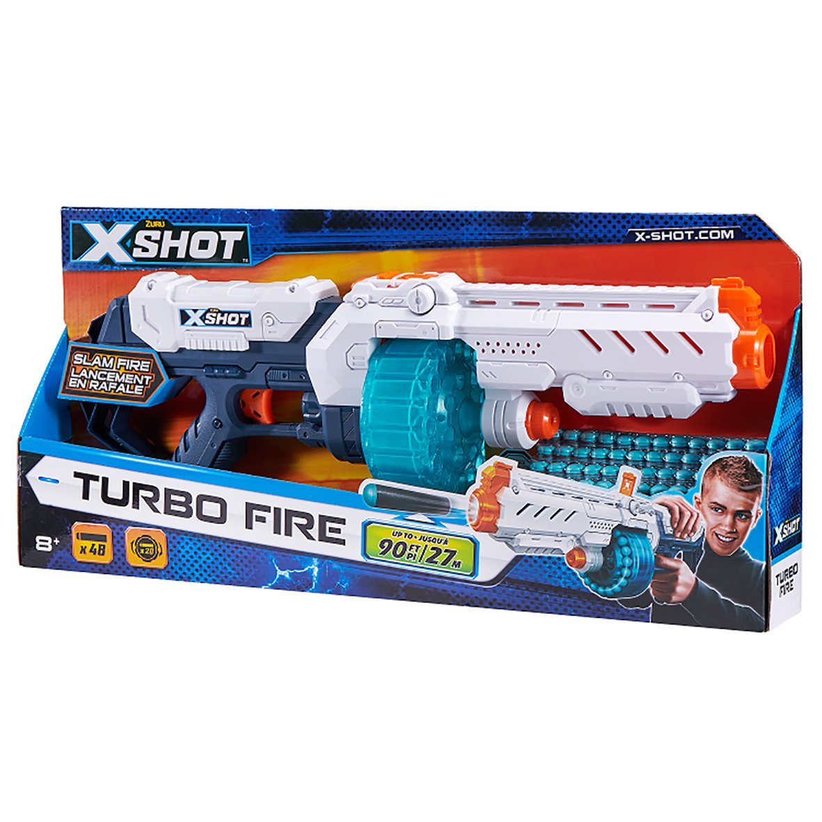 X-SHOT TURBO FIRE so 48 nábojmi