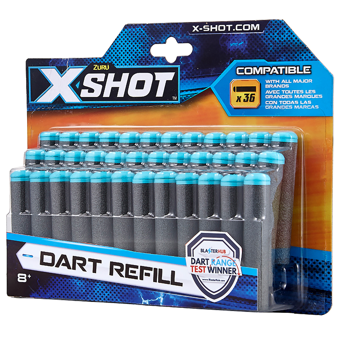 X-SHOT - náhradní náboje tmavé 36 ks
