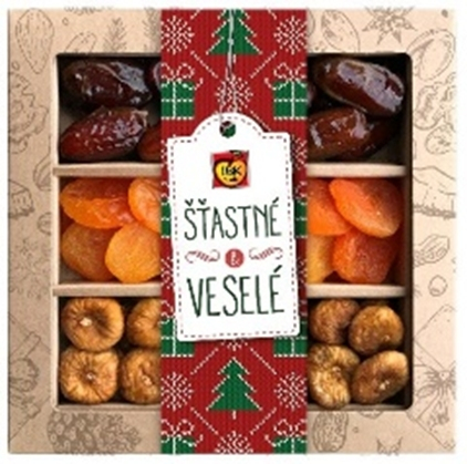 MIX dried fruit 390g gift box Merry Christmas