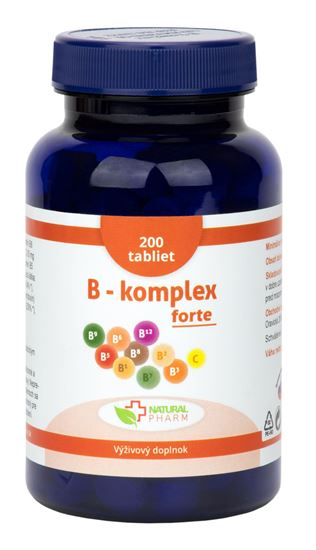 Complexe B Forte Natural Pharm 200 comprimés