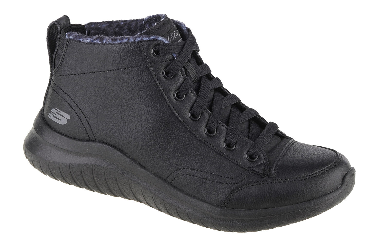 Dámské zimní boty Skechers Ultra Flex 2.0-Plush Zone 13358-BBK - 36