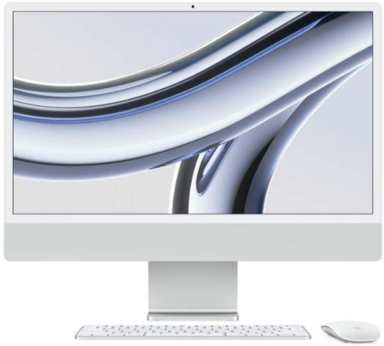 Apple iMac 24" M3 CZ Stříbrný
