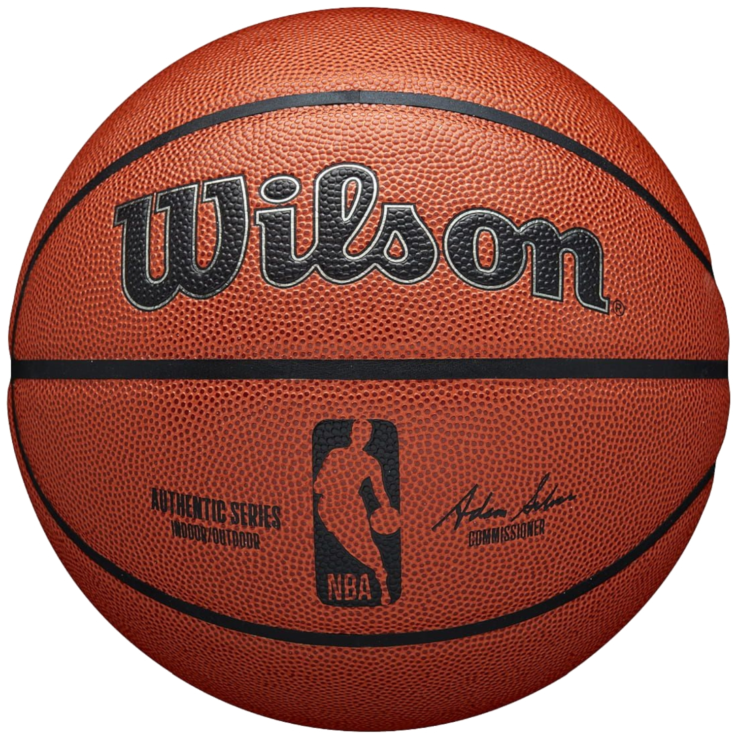 Basketbalový míč Wilson NBA Authentic Series Indoor-Outdoor Ball WTB7200XB - 7