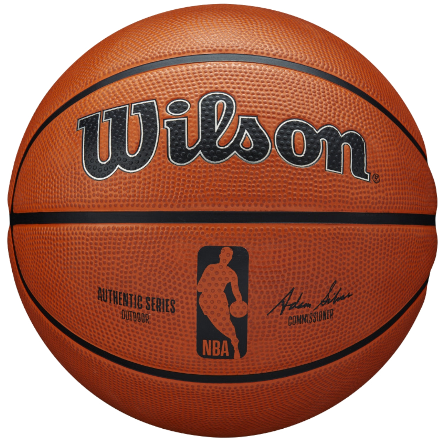 Basketbalový míč Wilson NBA Authentic Series Outdoor WTB7300XB - 5